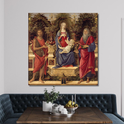 The Altar Bardi Sandro Botticelli sbt36 quadro stampato su tela