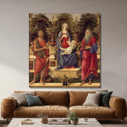 The Altar Bardi Sandro Botticelli sbt36 quadro stampato su tela