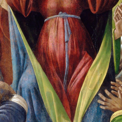 La Discesa Dello Spirito Santo Sandro Botticelli sbt38 quadro stampato su tela