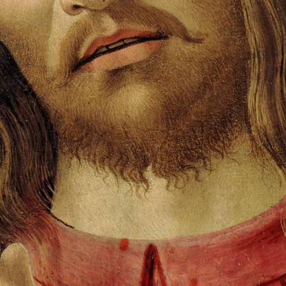 Il Cristo Risorto Sandro Botticelli sbt40 quadro stampato su tela