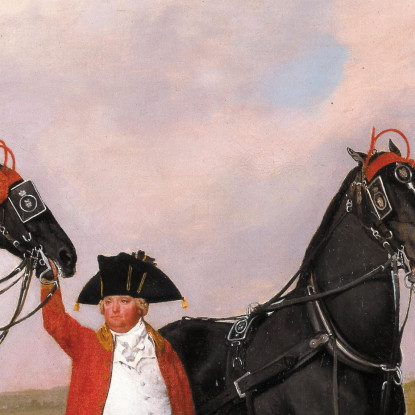 Il Fetonte Del Principe Di Galles George Stubbs gst42 quadro stampato su tela