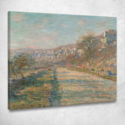 Strada Di La Roche-Guyon Claude Monet mnt299 quadro stampato su tela