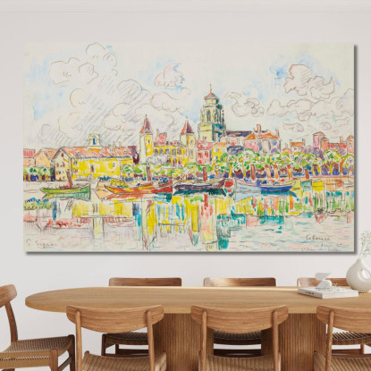 Ciboure Paul Signac psn22 quadro stampato su tela