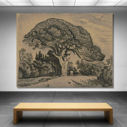 Le Pin Bertaud Paul Signac psn46 quadro stampato su tela