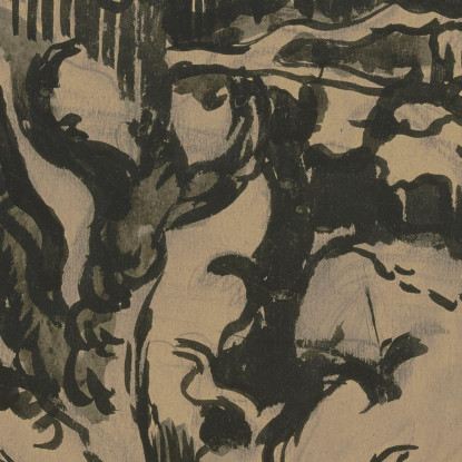 Le Pin Bertaud Paul Signac psn46 quadro stampato su tela