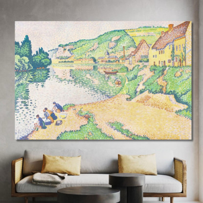 Gli Andely 1895 Paul Signac psn111 quadro stampato su tela