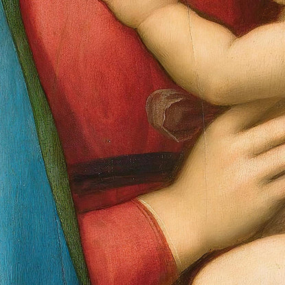 Madonna Del Granduca Raffaello Sanzio rph15 quadro stampato su tela