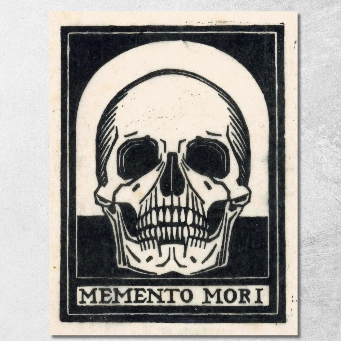 Memento Mori Julie de Graag jdg37 quadro stampato su tela