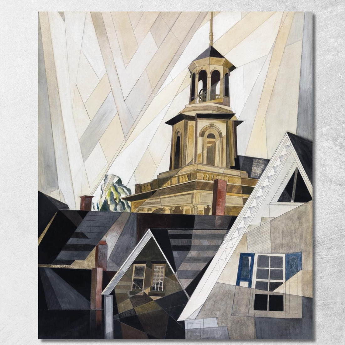 Dopo Sir Christopher Wren Charles Demuth cdm1 quadro stampato su tela