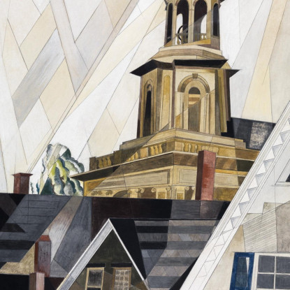 Dopo Sir Christopher Wren Charles Demuth cdm1 quadro stampato su tela