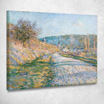 La Strada Per Vétheuil Claude Monet mnt334 quadro stampato su tela