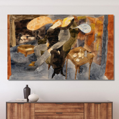 Lula E Alva Schön Charles Demuth cdm29 quadro stampato su tela