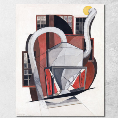 Macchinari Charles Demuth cdm30 quadro stampato su tela