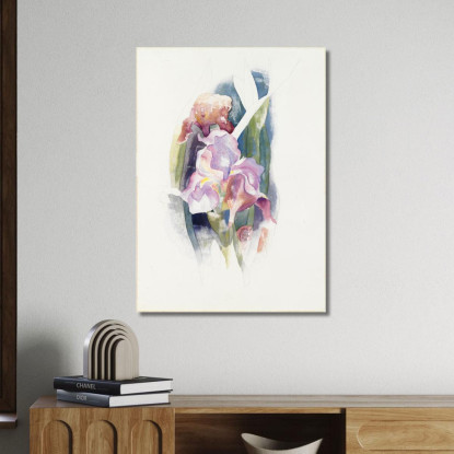 Iride Viola Charles Demuth cdm40 quadro stampato su tela