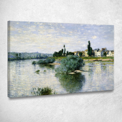 La Senna A Lavacourt Claude Monet mnt337 quadro stampato su tela