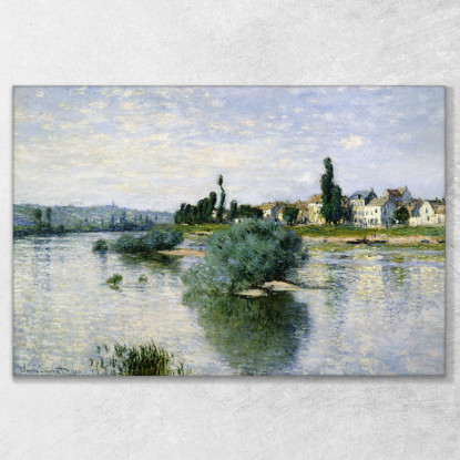 La Senna A Lavacourt Claude Monet mnt337 quadro stampato su tela