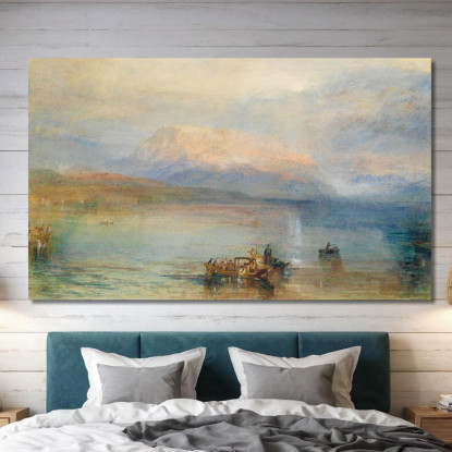 Il Rigi Rosso Joseph Mallord William Turner jwt13 quadro stampato su tela