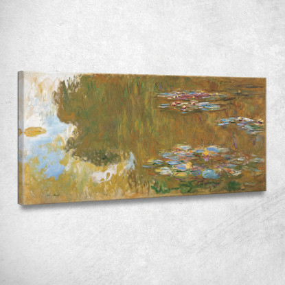 Lo Stagno Delle Ninfee Claude Monet mnt341 quadro stampato su tela