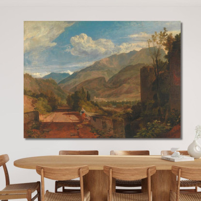 Castello Di St. Michael Bonneville Savoia Joseph Mallord William Turner jwt34 quadro stampato su tela