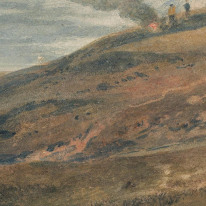 Dartmoor_ La Sorgente Del Tamar E Del Torridge Joseph Mallord William Turner jwt39 quadro stampato su tela
