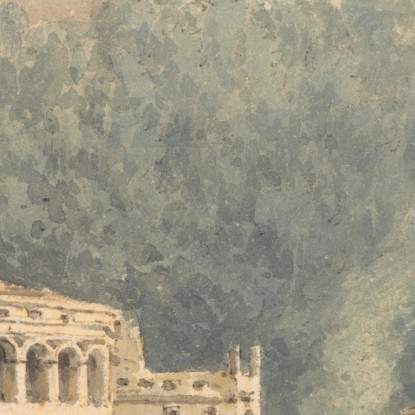 Nella Valle Vicino A Vietri Joseph Mallord William Turner jwt59 quadro stampato su tela