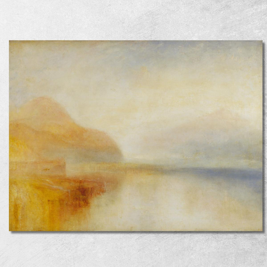 Inverary Pier Loch Fyne - Mattina Joseph Mallord William Turner jwt62 quadro stampato su tela