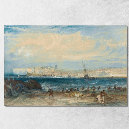 Margate Joseph Mallord William Turner jwt78 quadro stampato su tela