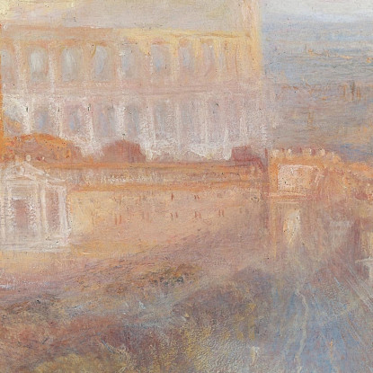Modern Rome Campo Vaccino Joseph Mallord William Turner jwt80 quadro stampato su tela