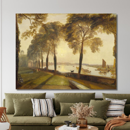 Terrazza Del Lago Mortale Joseph Mallord William Turner jwt82 quadro stampato su tela