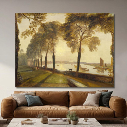 Terrazza Del Lago Mortale Joseph Mallord William Turner jwt82 quadro stampato su tela