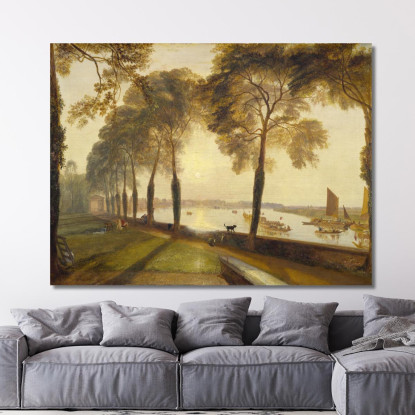 Terrazza Del Lago Mortale Joseph Mallord William Turner jwt82 quadro stampato su tela