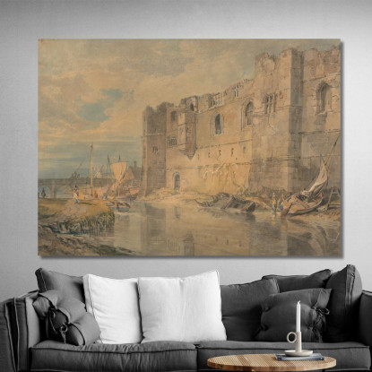Newark Sopra Trent Joseph Mallord William Turner jwt86 quadro stampato su tela