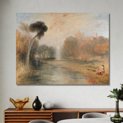Castello Rosenau Coburgo Joseph Mallord William Turner jwt104 quadro stampato su tela