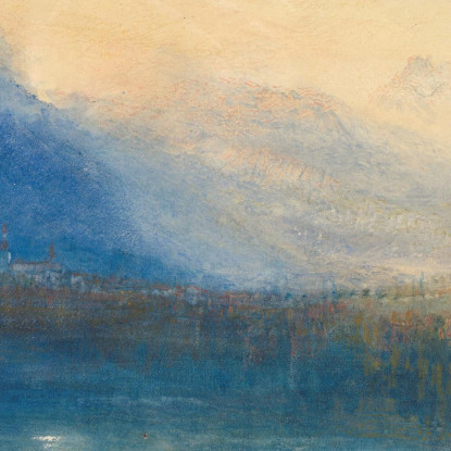 Il Lago Di Zugo Joseph Mallord William Turner jwt134 quadro stampato su tela