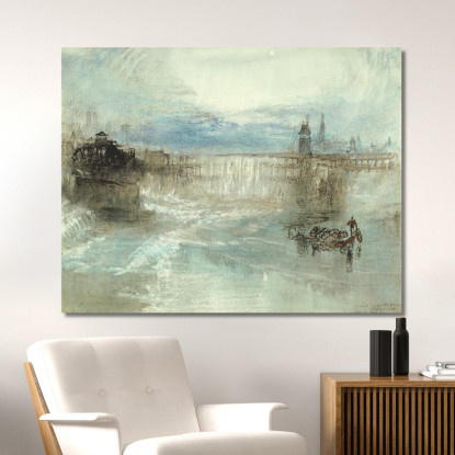 Veduta Di Lucerna Joseph Mallord William Turner jwt152 quadro stampato su tela