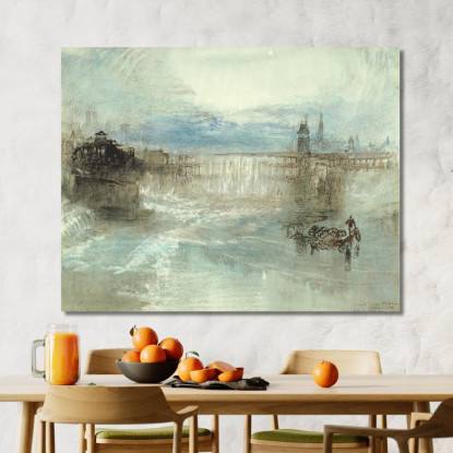 Veduta Di Lucerna Joseph Mallord William Turner jwt152 quadro stampato su tela