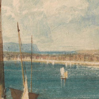 Weymouth Joseph Mallord William Turner jwt157 quadro stampato su tela