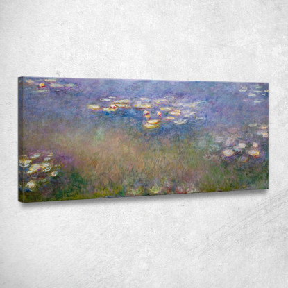 Ninfee 2 Claude Monet mnt359 quadro stampato su tela