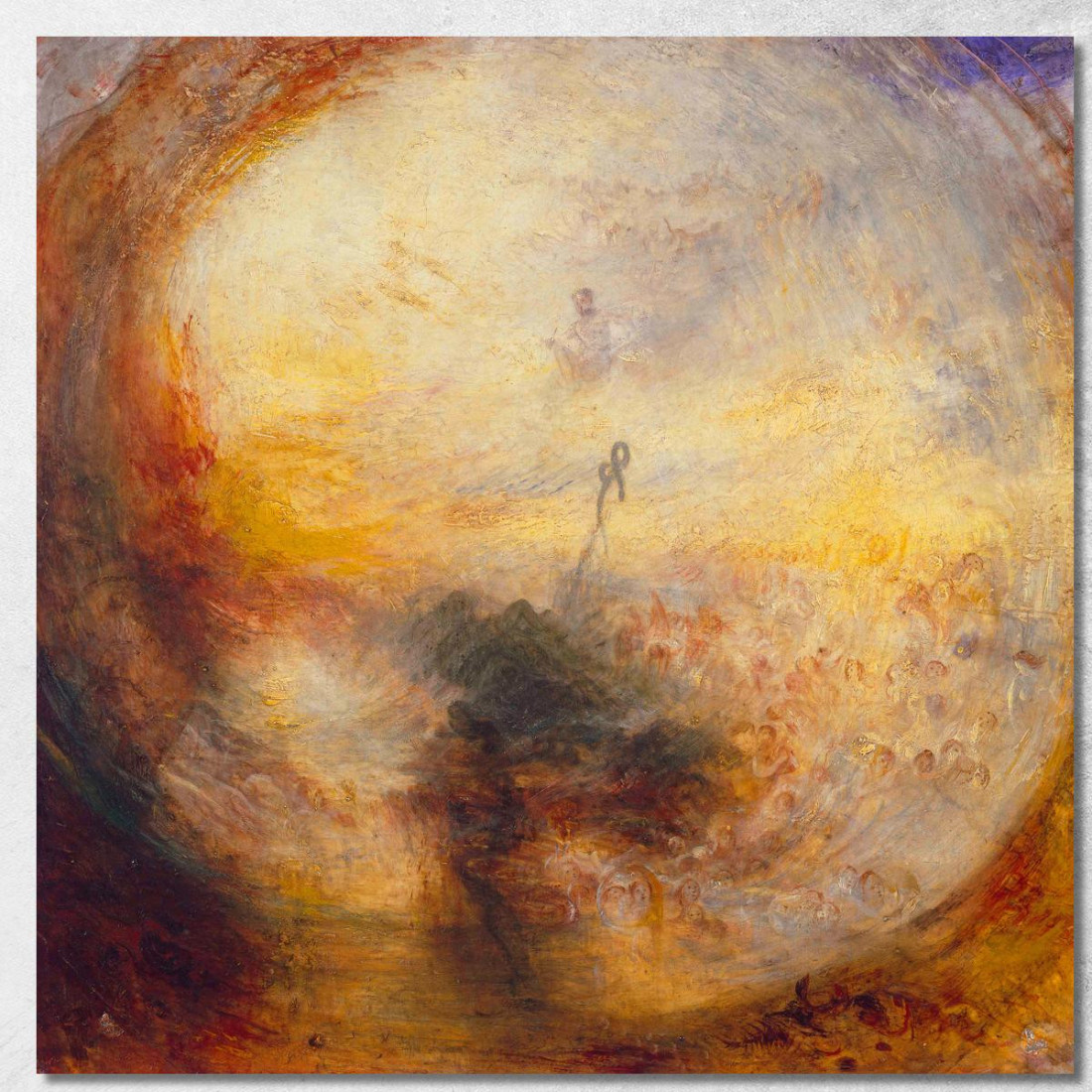 Light And Colour Goethe'S Theory The Morning After The Deluge Moses Writing Joseph Mallord William Turner canvas print