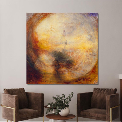 Luce E Colore La Teoria Di Goethe Il Mattino Dopo Il Diluvio La Scrittura Di Mosè Joseph Mallord William Turner quadro stampato