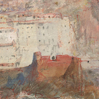 Genova Dal Mare Guardando La Chiesa Di Santa Maria Assunta A Carignano Joseph Mallord William Turner quadro stampato su tela