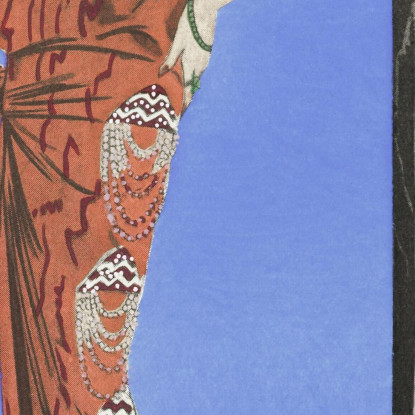 La Stanza Blu Di Arthenice George Barbier gbb75 quadro stampato su tela