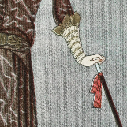 L'Abito Pomeridiano Di Beer Il Malinconico Camminatore George Barbier gbb85 quadro stampato su tela