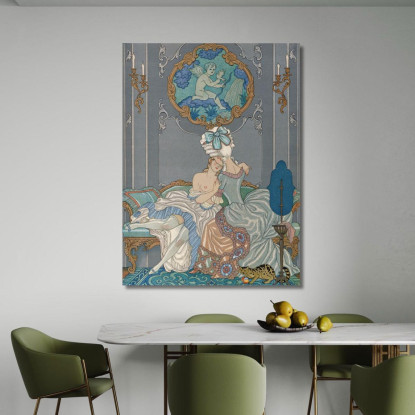 Relazioni Pericolose George Barbier gbb122 quadro stampato su tela
