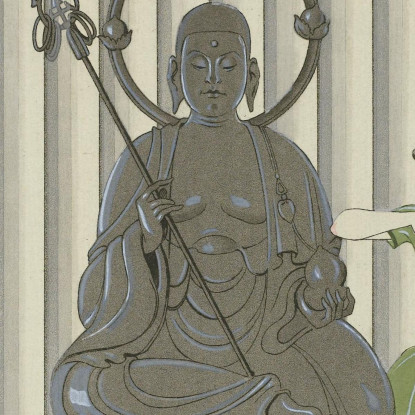 La Signorina Spinelly A Casa George Barbier gbb136 quadro stampato su tela