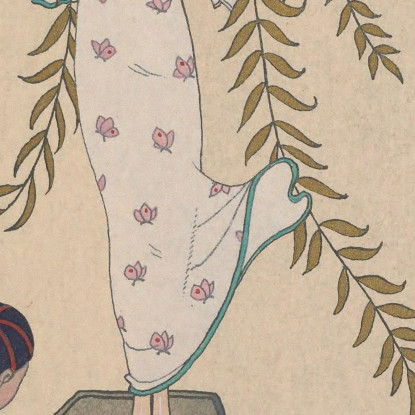 Mezzogiorno Sull'Acqua George Barbier gbb137 quadro stampato su tela