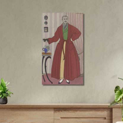 Vestaglia George Barbier gbb145 quadro stampato su tela