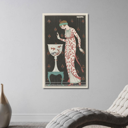 Abito Da Interno George Barbier gbb147 quadro stampato su tela