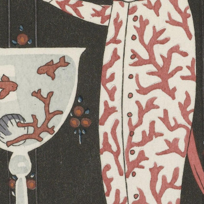 Abito Da Interno George Barbier gbb147 quadro stampato su tela