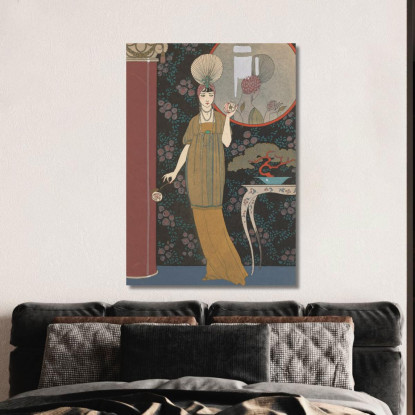 Sheherazade George Barbier gbb153 quadro stampato su tela